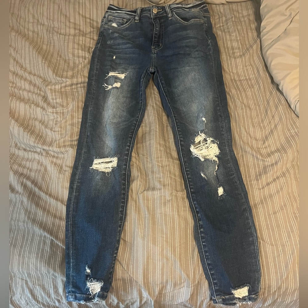 flying monkey ripped jeans